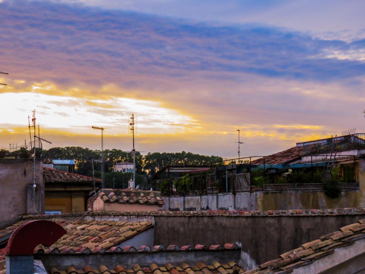 Mattia'S Penthouse - View Over Trastevere Roofs Rom Eksteriør billede